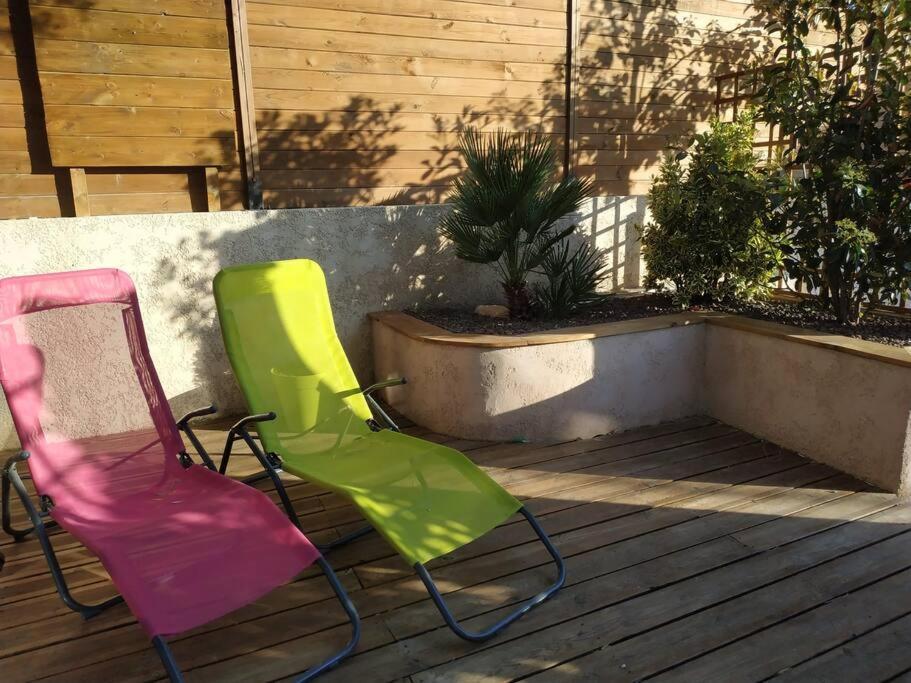 Studio Jacuzzi Prive A 8 Min A Pied De La Plage Apartman La Ciotat Kültér fotó