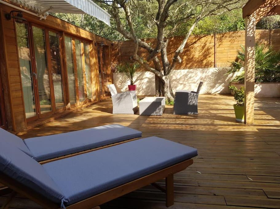 Studio Jacuzzi Prive A 8 Min A Pied De La Plage Apartman La Ciotat Kültér fotó