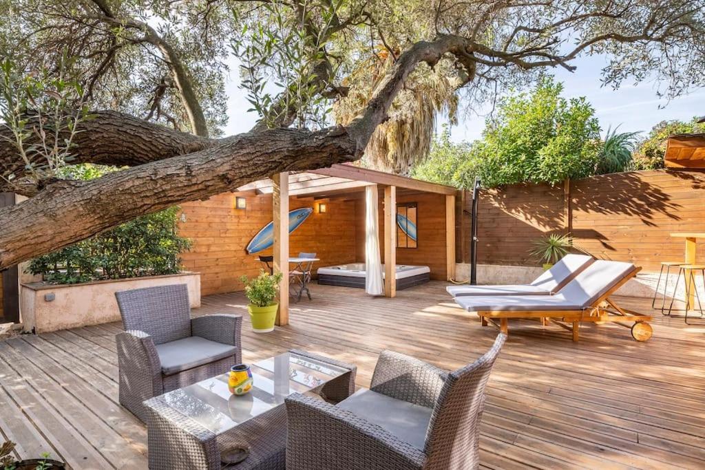 Studio Jacuzzi Prive A 8 Min A Pied De La Plage Apartman La Ciotat Kültér fotó