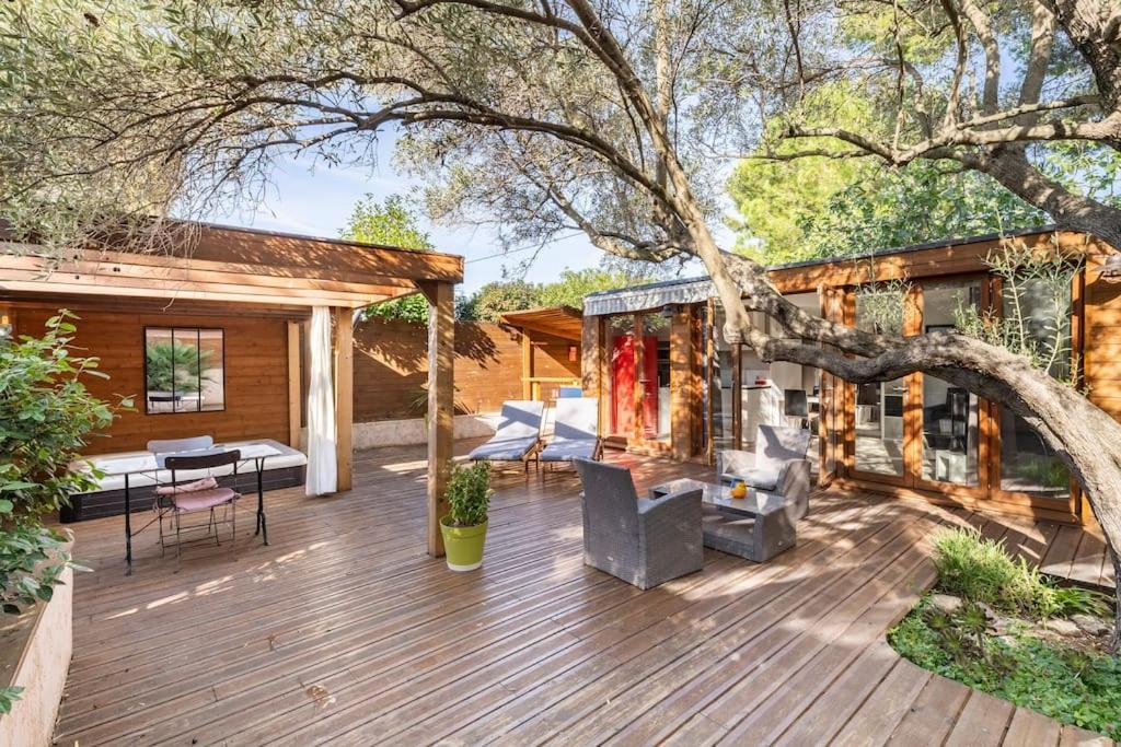 Studio Jacuzzi Prive A 8 Min A Pied De La Plage Apartman La Ciotat Kültér fotó