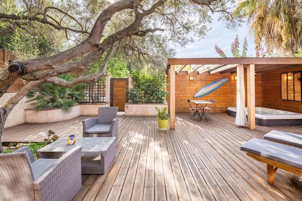 Studio Jacuzzi Prive A 8 Min A Pied De La Plage Apartman La Ciotat Kültér fotó