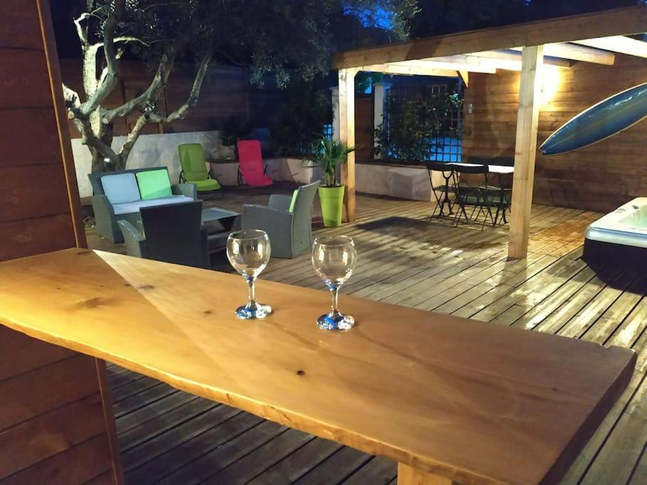 Studio Jacuzzi Prive A 8 Min A Pied De La Plage Apartman La Ciotat Kültér fotó