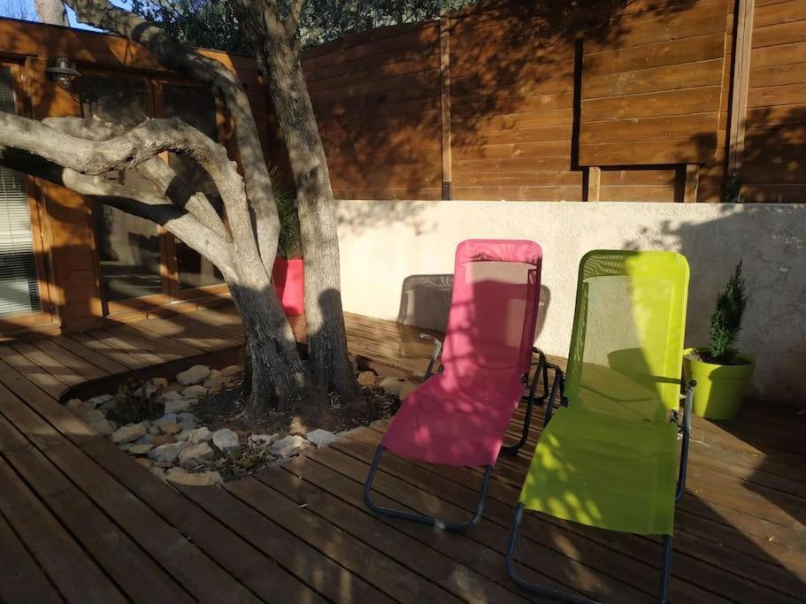 Studio Jacuzzi Prive A 8 Min A Pied De La Plage Apartman La Ciotat Kültér fotó