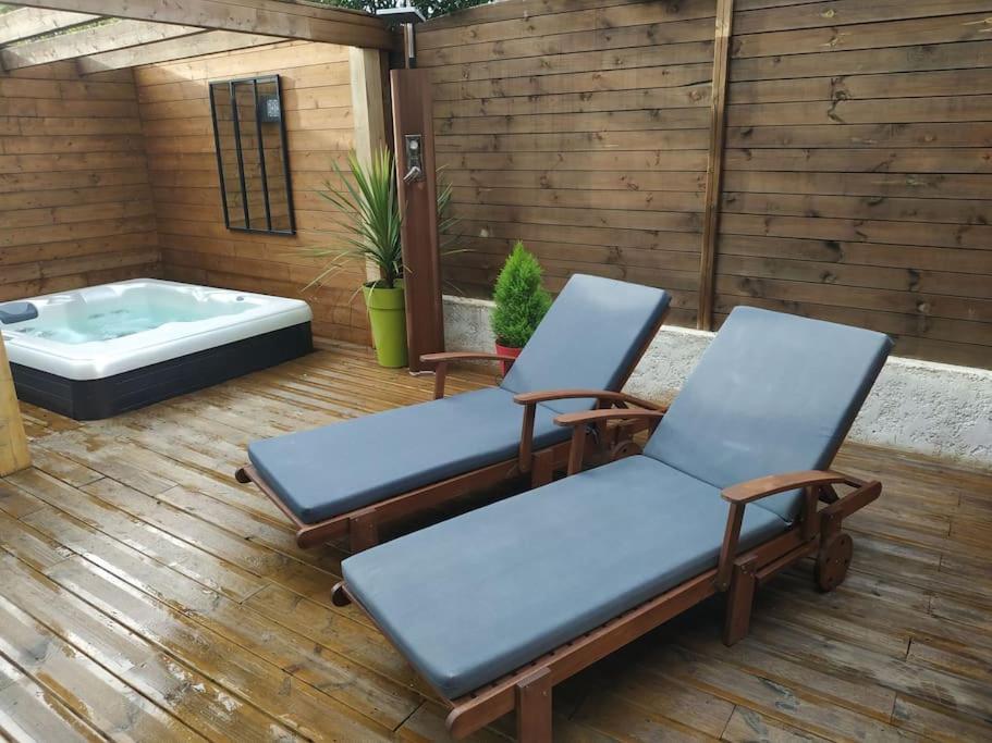 Studio Jacuzzi Prive A 8 Min A Pied De La Plage Apartman La Ciotat Kültér fotó