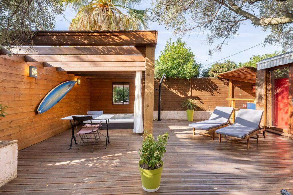 Studio Jacuzzi Prive A 8 Min A Pied De La Plage Apartman La Ciotat Kültér fotó